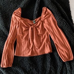 wild fable peasant top